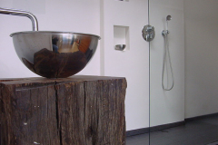 Badkamer Renovatie Wasbak op Blok